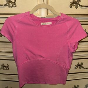 Free People Protagonist Pink Tee - M